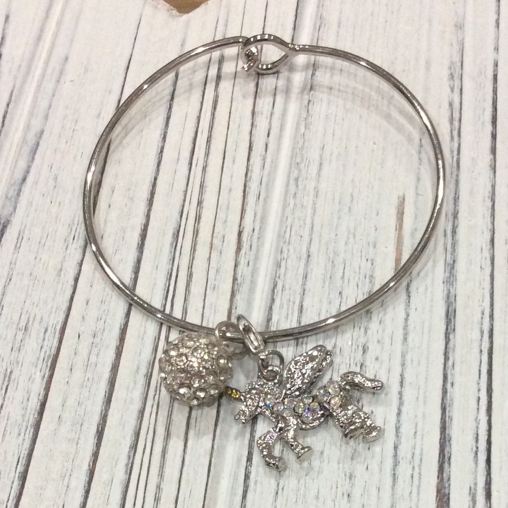 Unicorn Rhinestone Bracelet